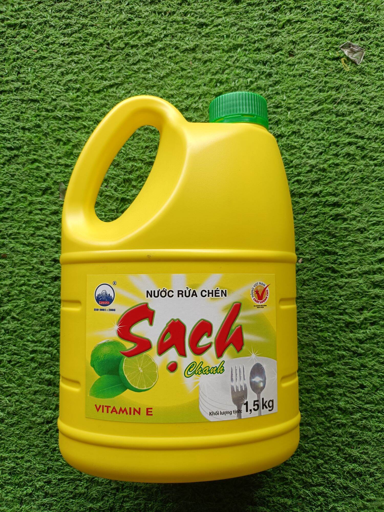 Nước rửa chén sạch chanh,sạch trà 1.5kg