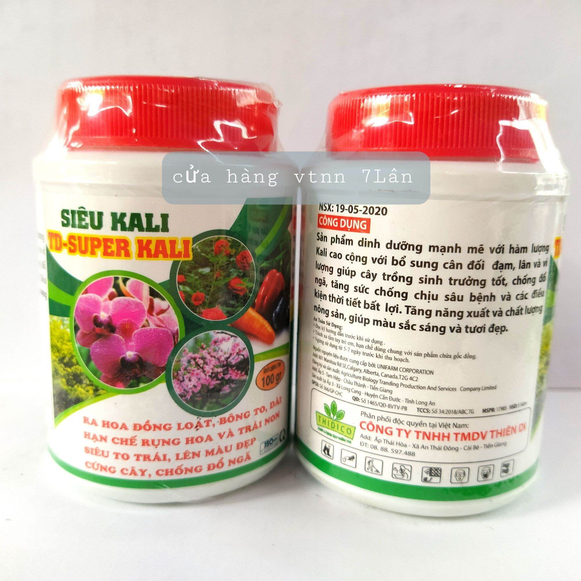 Siêu kali 100gr