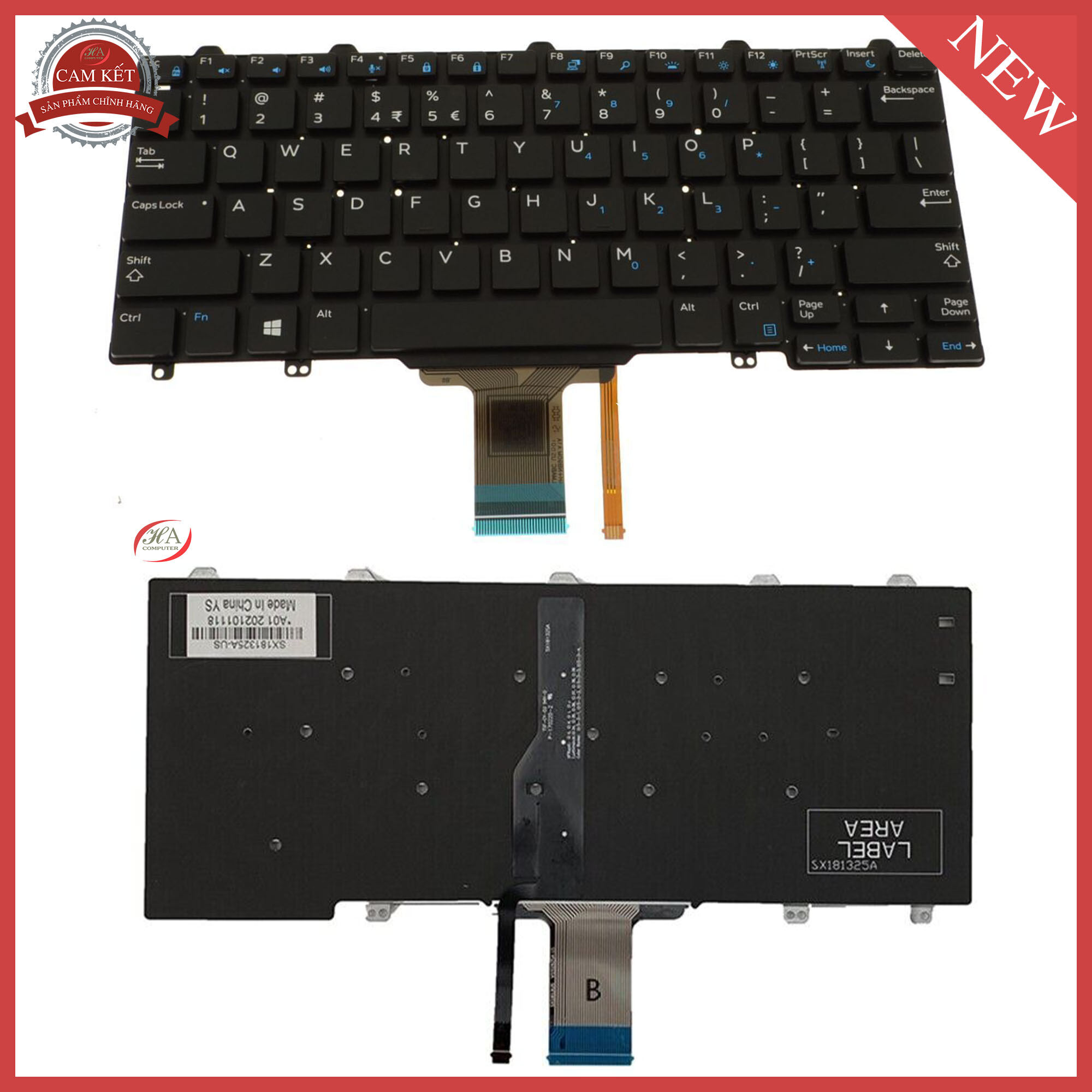 Keyboard dell Latitude E7270