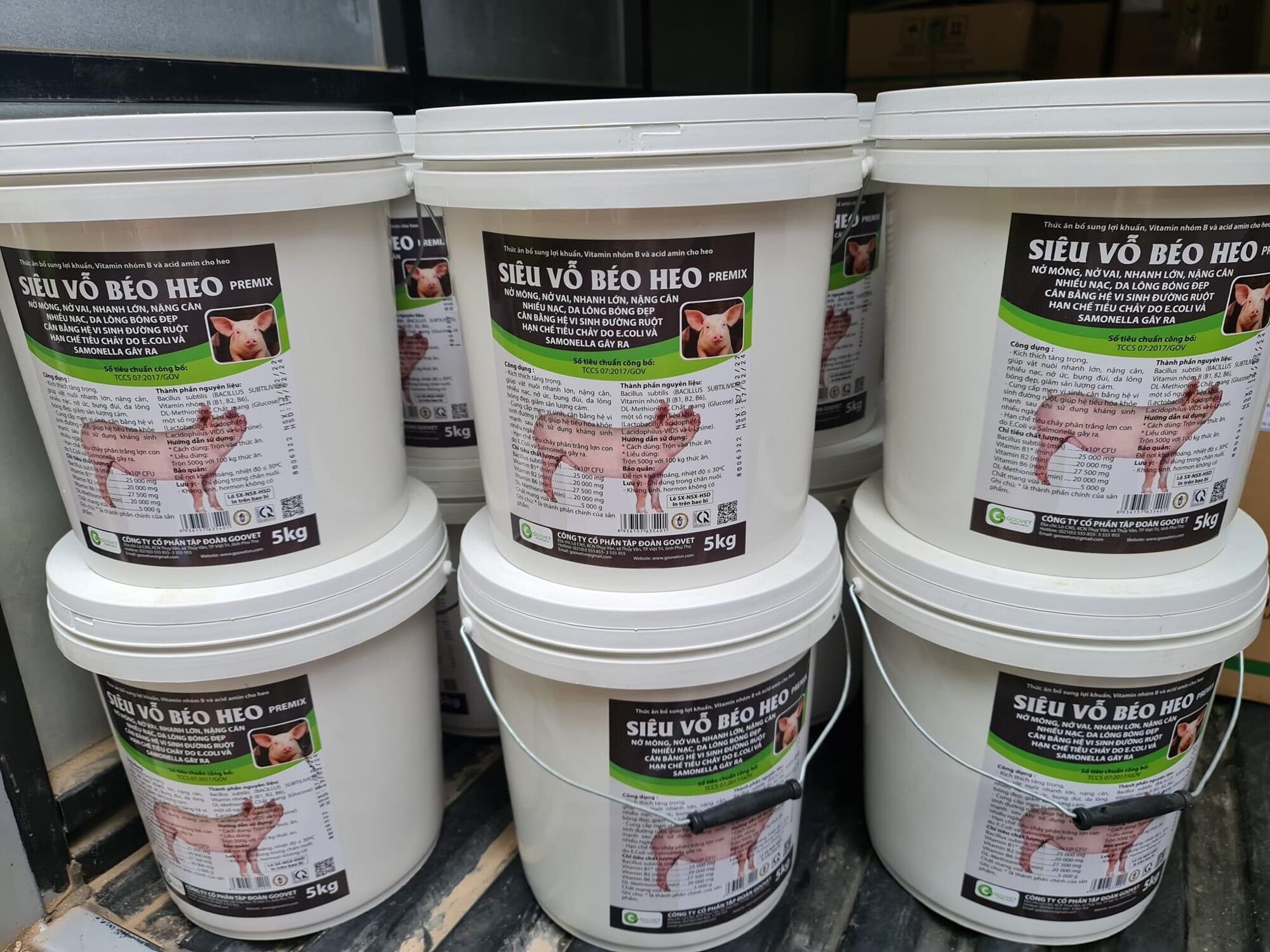 SIÊU VỖ BÉO HEO 5Kg