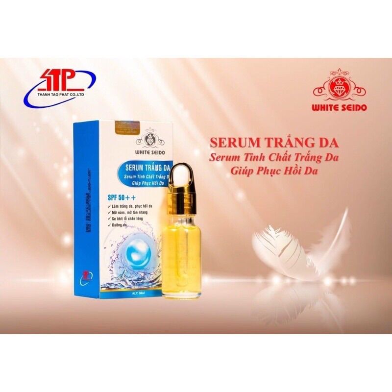 Serum white seido dưỡng trắng da,phục hồi da ,30ml