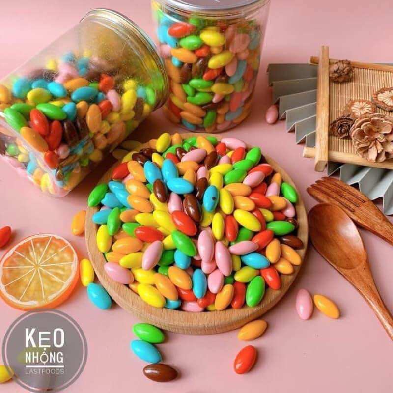 KẸO NHỘNG SOCOLA HŨ PET 500G