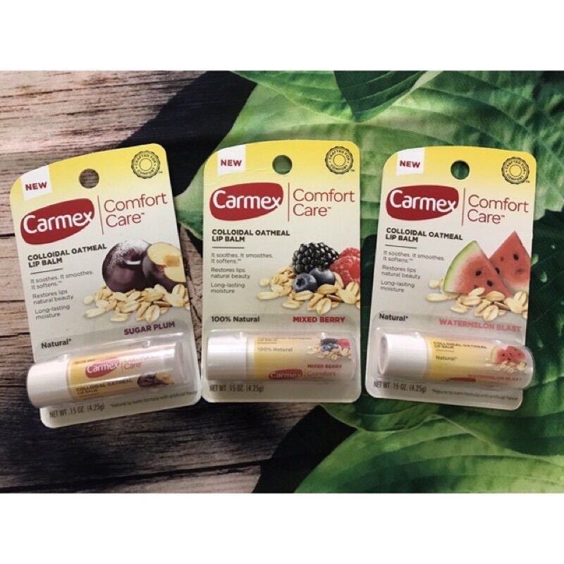 Son Dưỡng Carmex Comfort Care Dòng Cao Cấp Giảm Thâm Môi