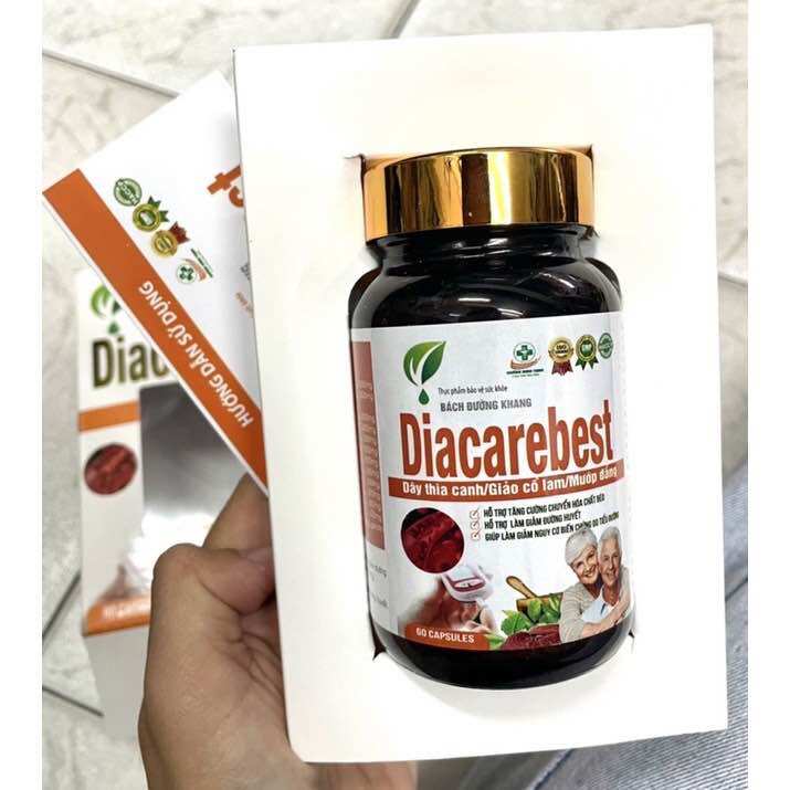 Diacarebest bách đường khang_ dây thìa canh, giảo cổ lam, mướp đắng
