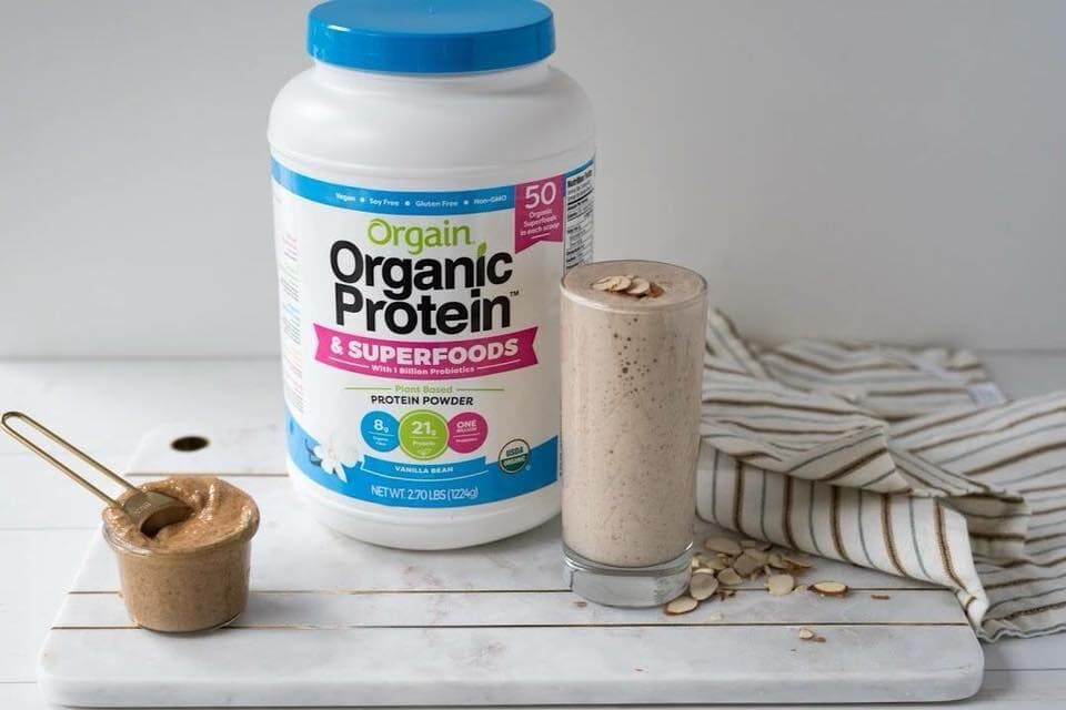 (HÀNG MỸ-AIR-BILL date 11/2023) Bột Protein hữu cơ Orgain Organic Protein 1242g