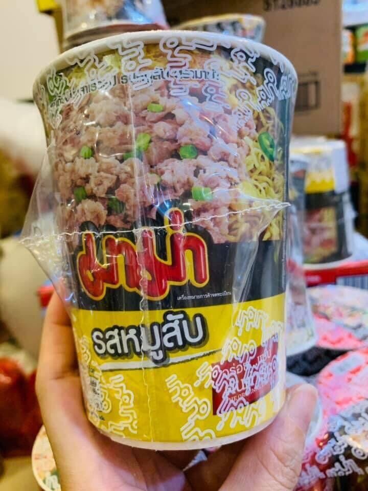 [HCM]1 LỐC 6 LY MÌ THỊT BẰM MAMA THÁI LAN - date 2024