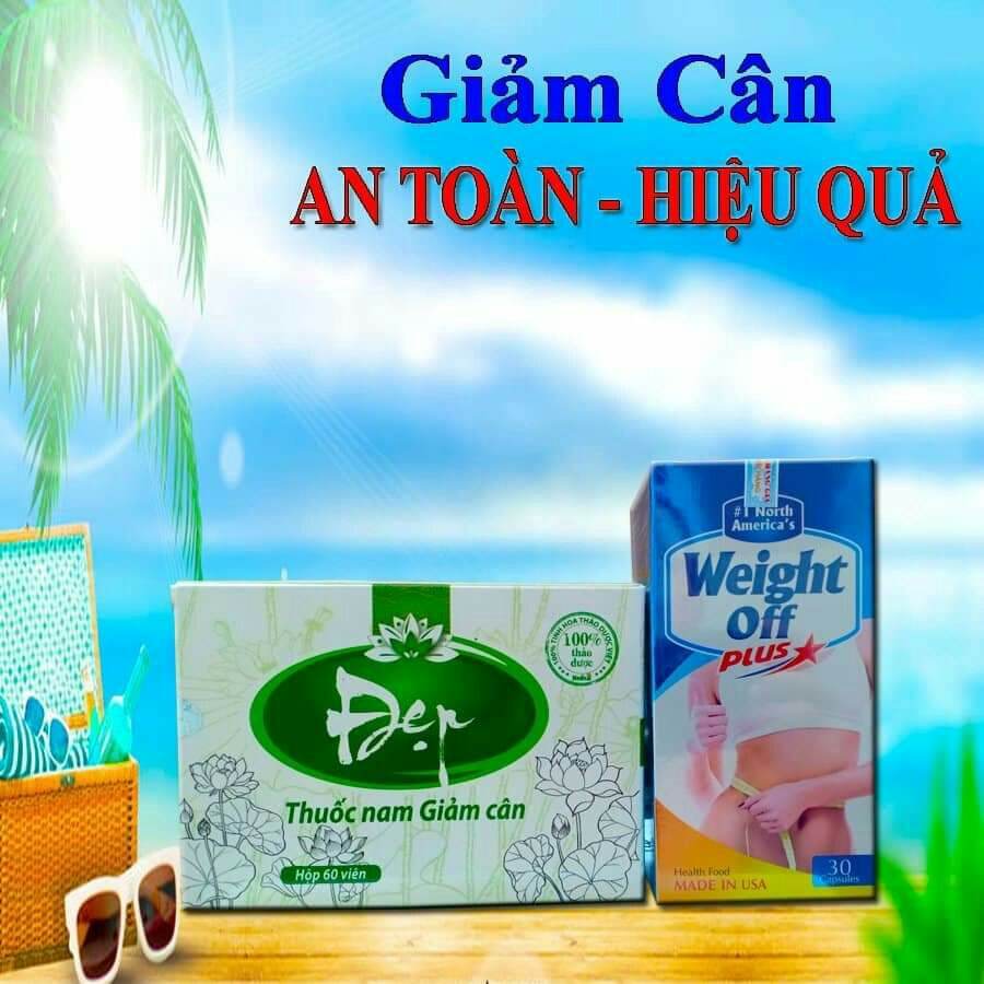 Combo giảm cân an toàn hiệu quả weight off plus và Đẹp sẵn sll tuyển sỉ và ctv toàn quốc 0986501512