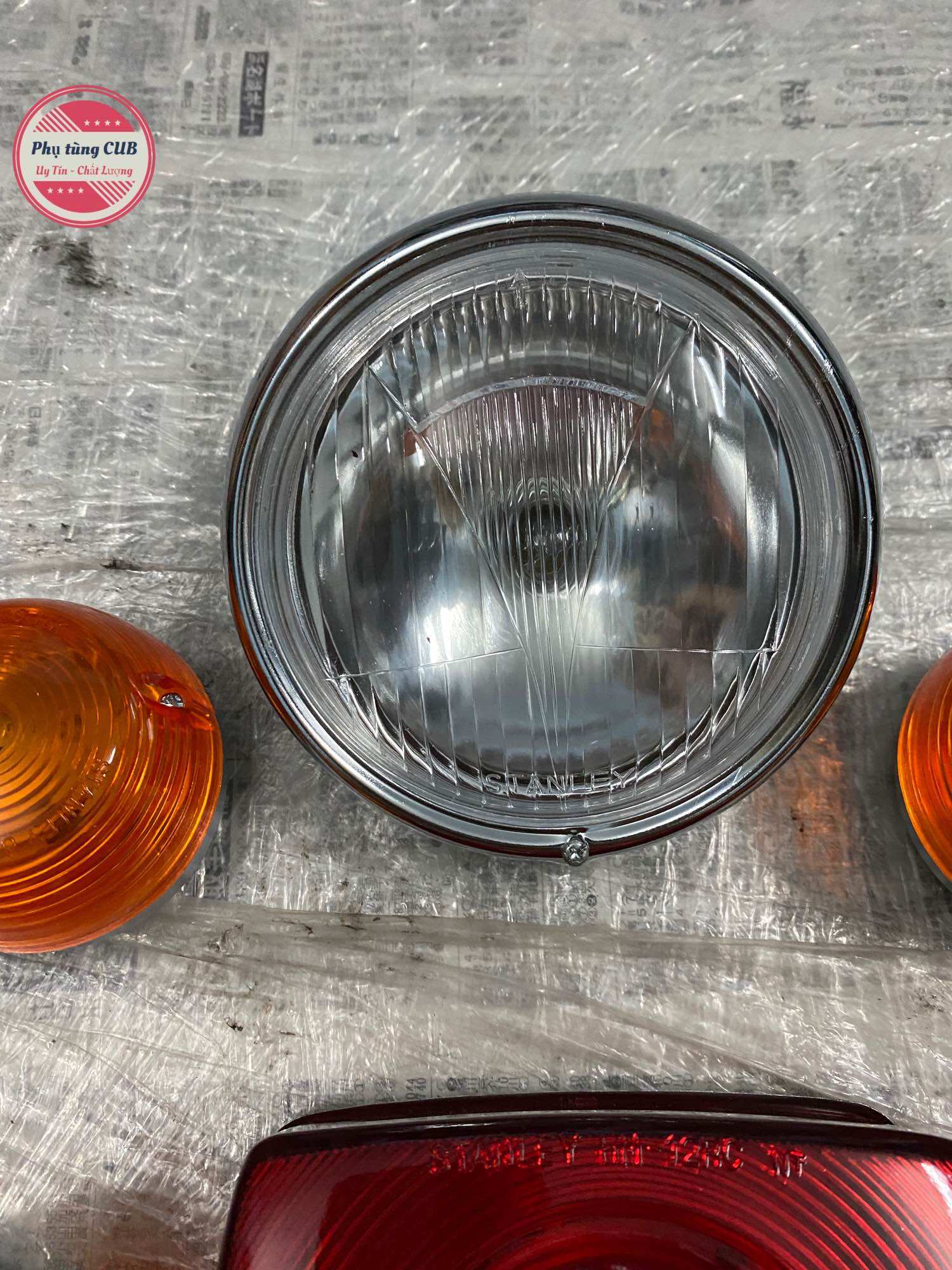 Bộ đèn xe cub 78/70 loại tốt