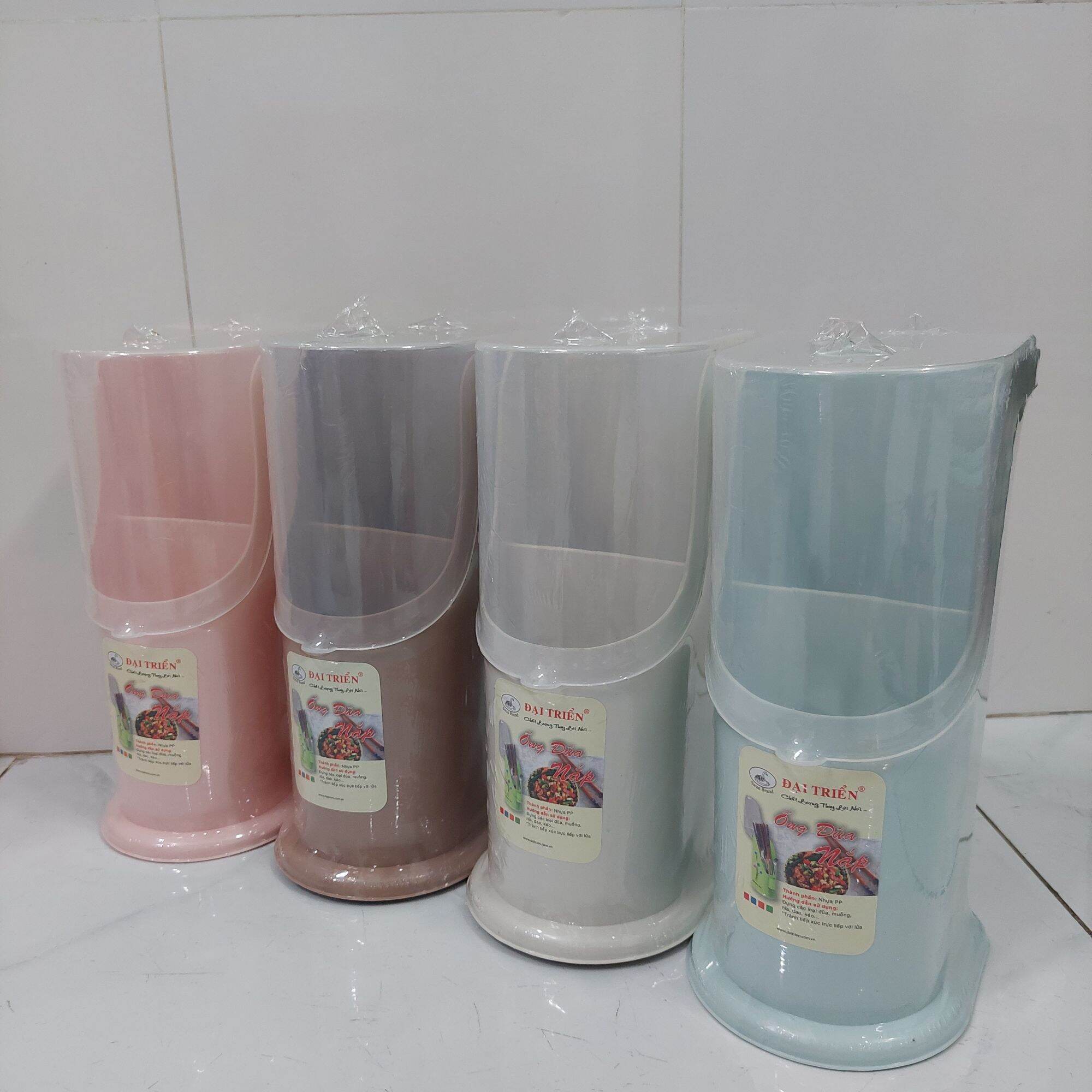 Ống đựng đũa có nắp nhựa Đại Triển