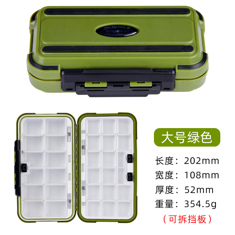 Hộp phụ kiện câu cá đồ câu cá chống nước hộp mồi câu lure hộp đựng lưỡi câu đa năng câu trên mỏm đá hộp công cụ câu cá đài loan câu cá câu cá