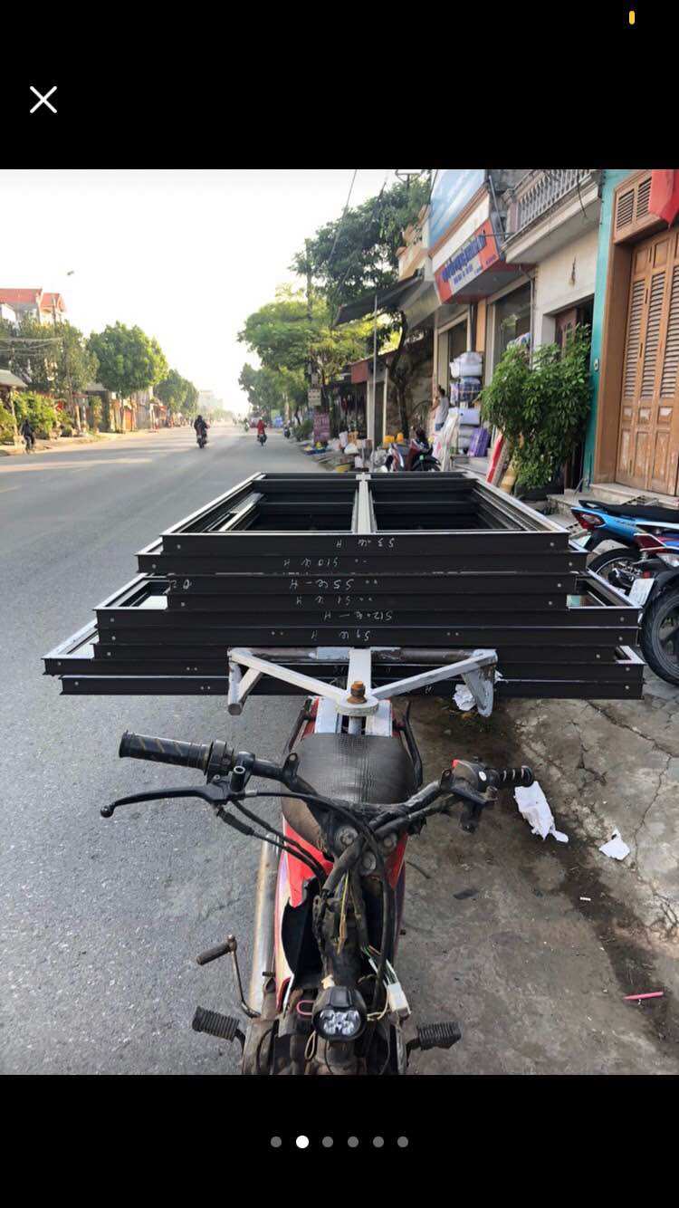 Trục kéo xe lôi , xe bò kéo tải nặng
