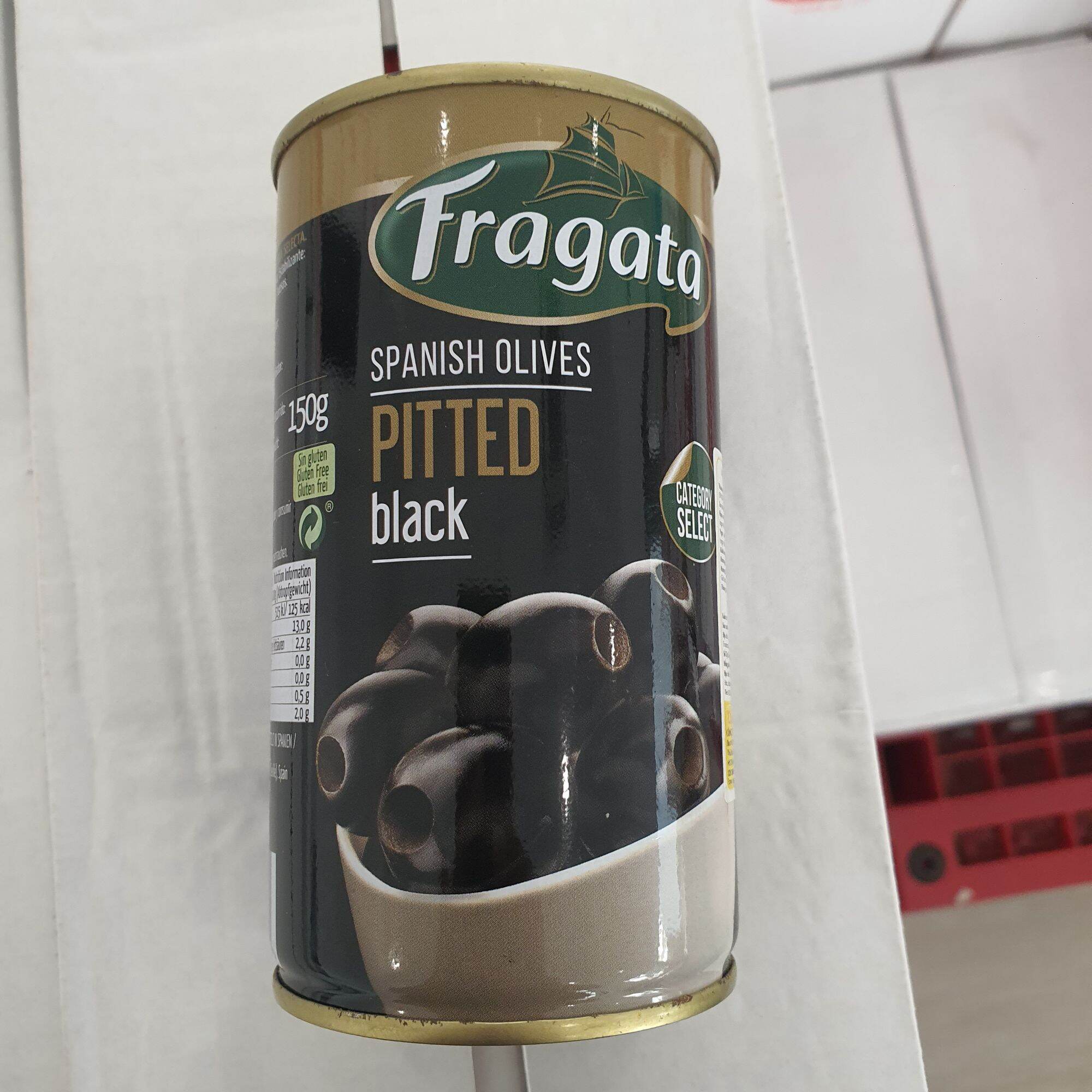 Olive trái đen tách hạt 150g 350g Fragata