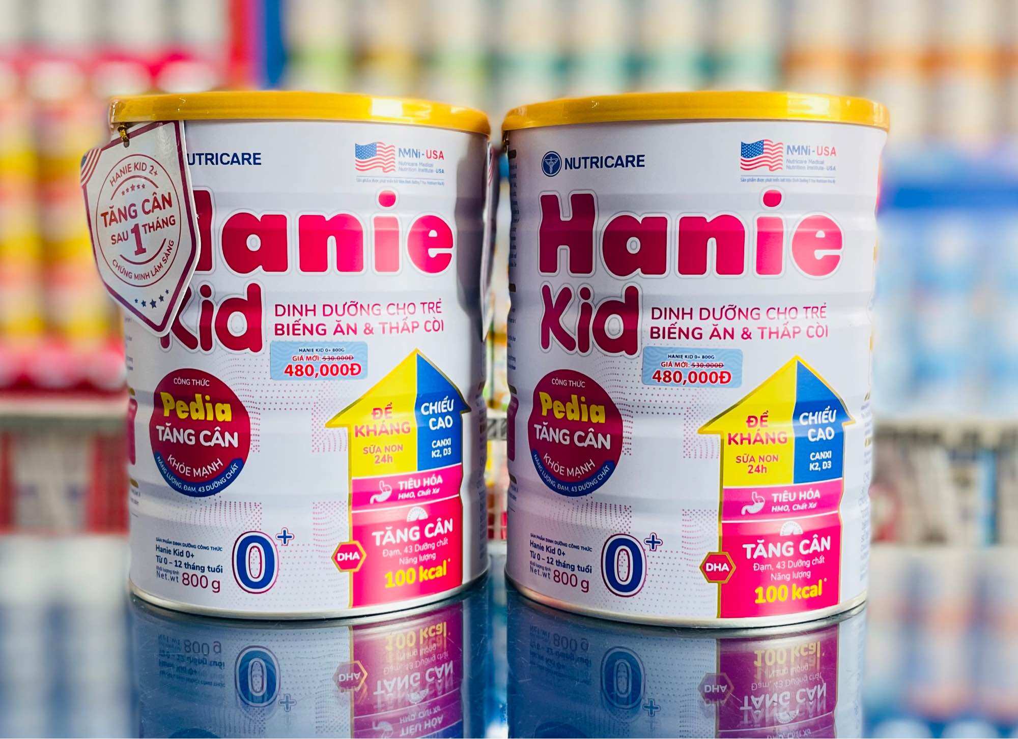Sữa bột Hanie Kid 0+ (0-12 Tháng)