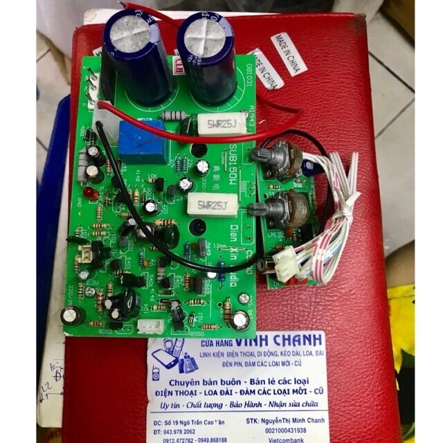 Mạch loa sub 2 sò 150w