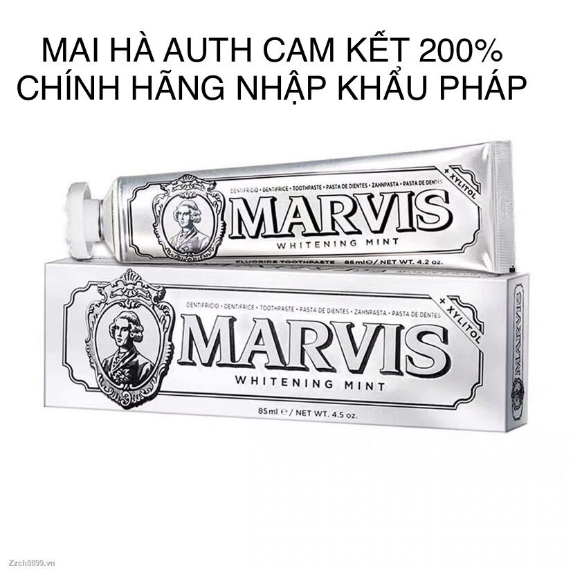 Kem đánh răng trắng răng Marvis 85g của Ý