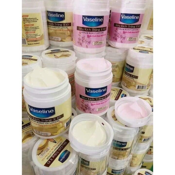 Kem Kích Trắng da ban đêm Vaseline X10