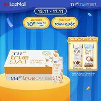 Thùng sữa yến mạch TH true OAT vị tự nhiên 180ml (48 Hộp)