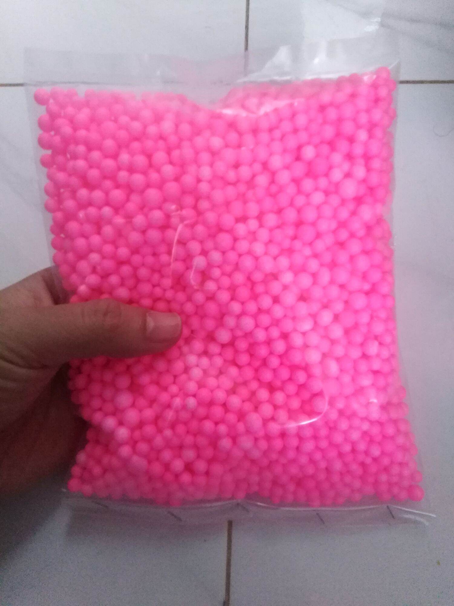 Hạt xốp màu gói quà, Câu cá