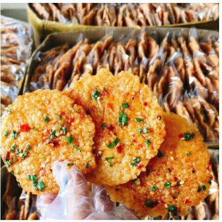 Cơm cháy chiên nước mắm mỡ hành