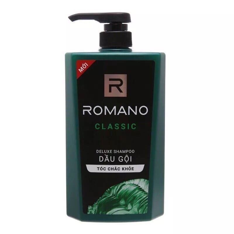 Dầu gội Romano Classic hương nước hoa (650gr.Chai trầy xước nhẹ)