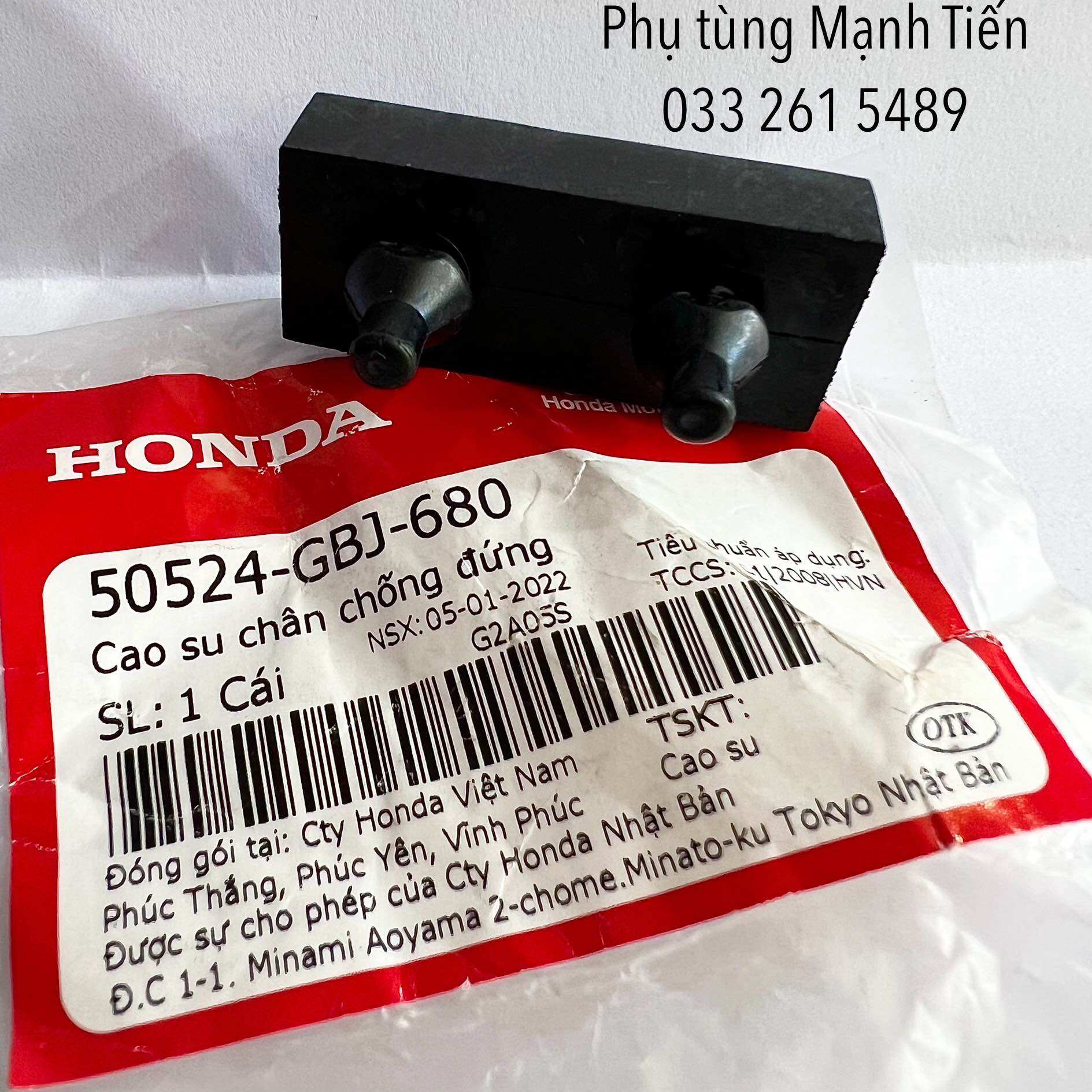 Cao su chống đứng Wave Alpha/ Super Dream (XA4.1)