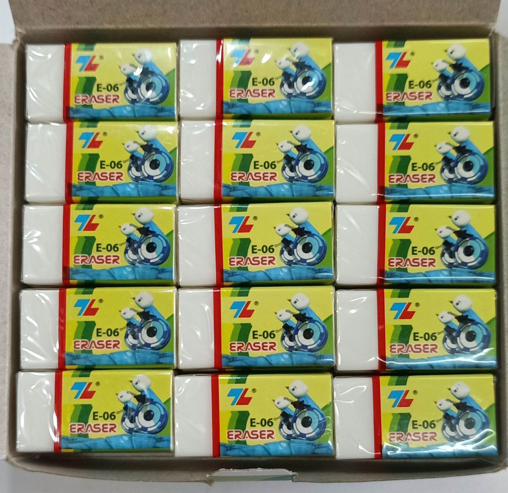 ComBo 2 Gôm  Tẩy Thiên Long Hi Polymer E-030