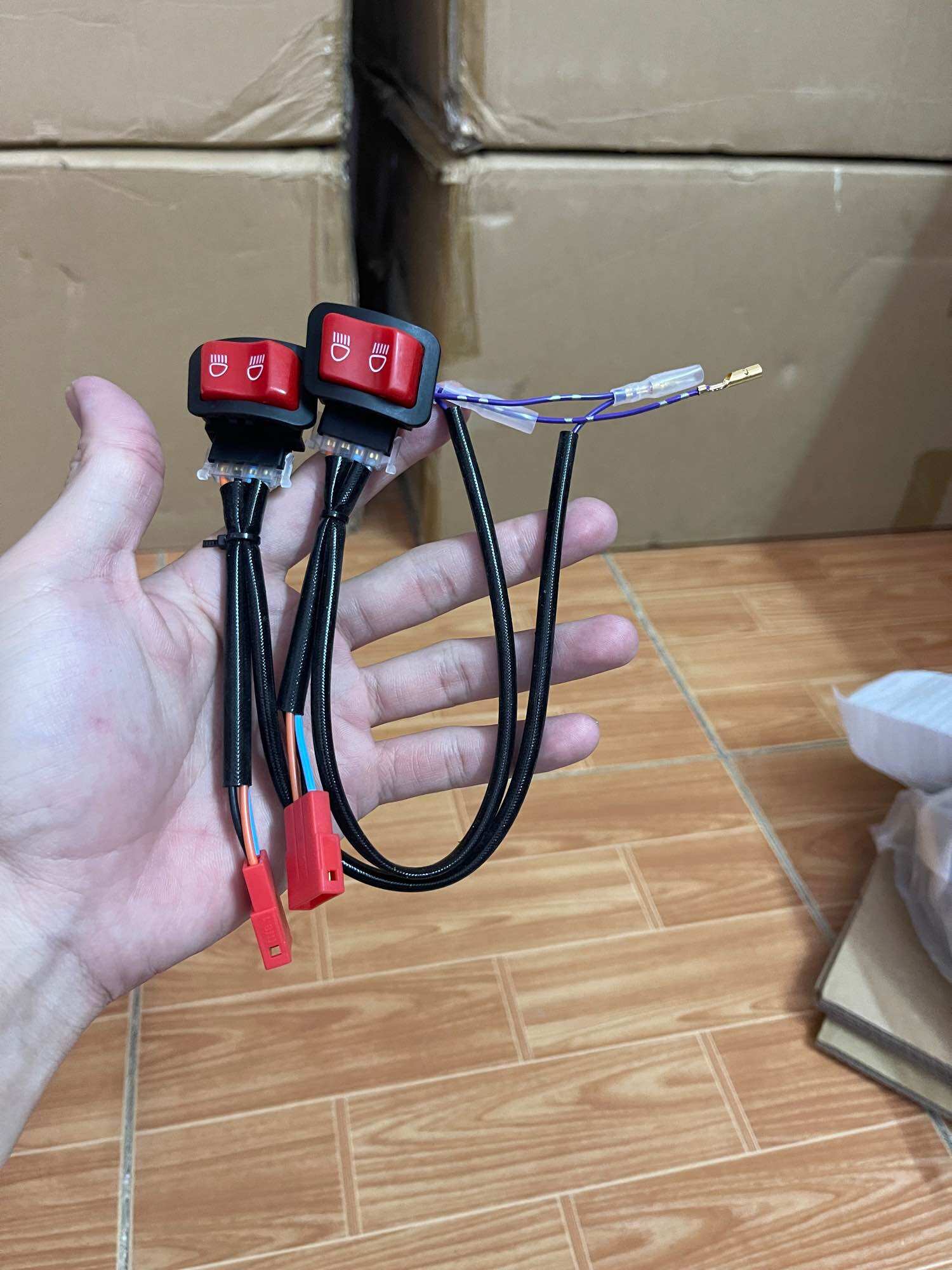 Passing SH wave circuit, passing switch for Honda AB