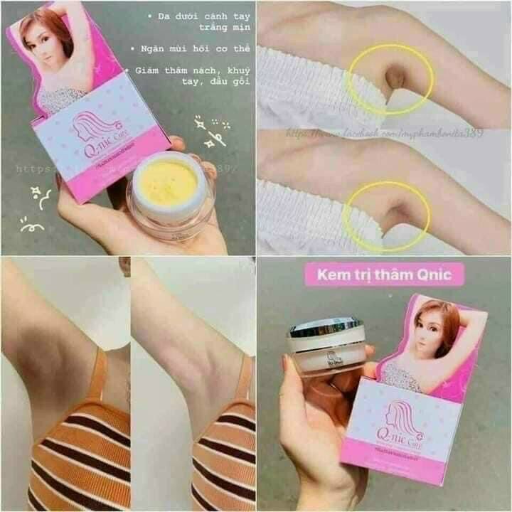 KEM THÂM NÁCH, THÂM MÔNG, BIKINI Q-NIC CARE THÁI LAN