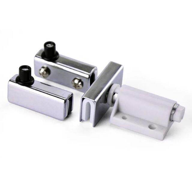 [HCM]Bản Lề Nhấn Tủ Đơn / Đôi Inox.