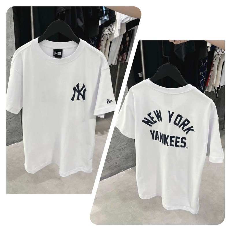 Chính hãng - áo thun new era new york yankees navy white - 13086576