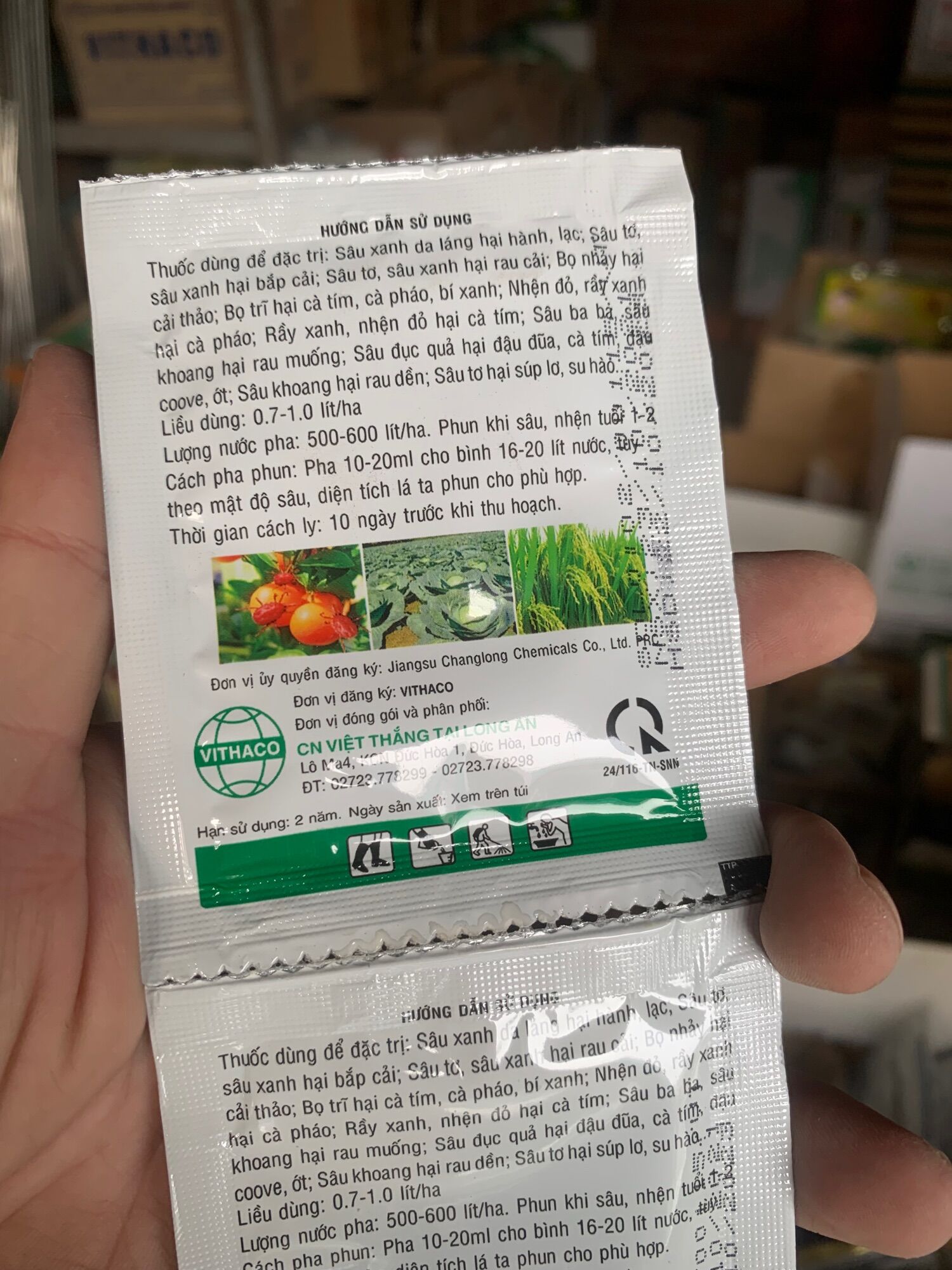 Pesieu 500SC Sâu Rầy Nhện Đỏ gói 10ml