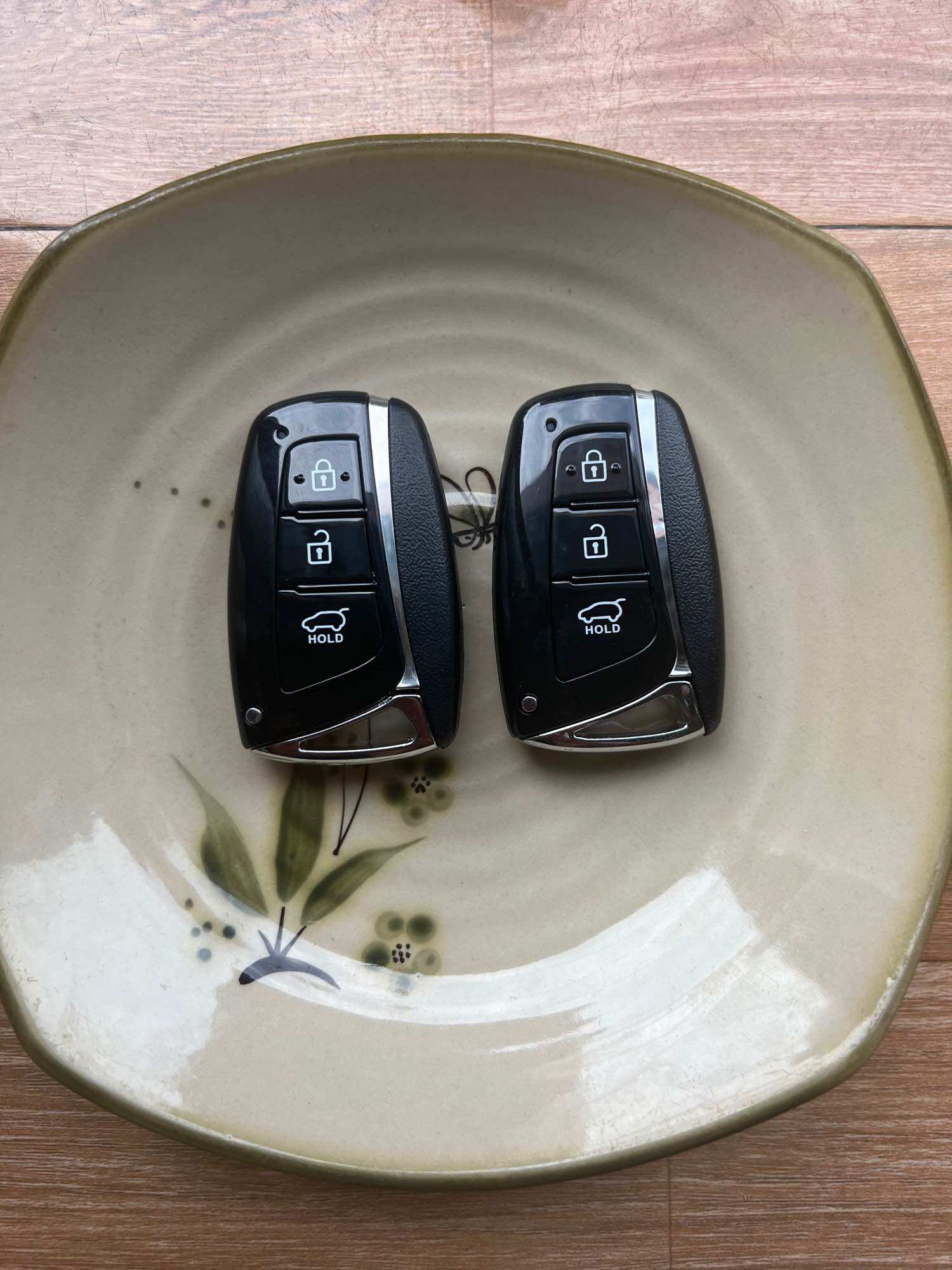 4 fob smart key hyundai santafe 2014 2018 id chíp 46 433 mhz