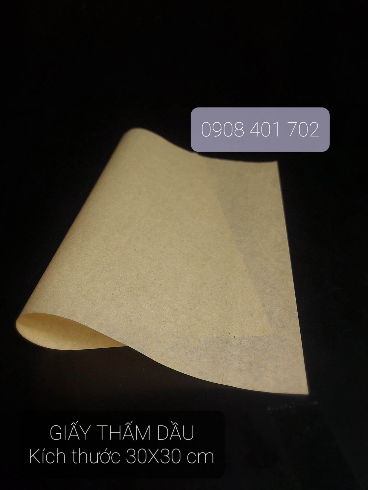 [500 tờ] Giấy thấm dầu thực phẩm/ giấy lót khay/dĩa