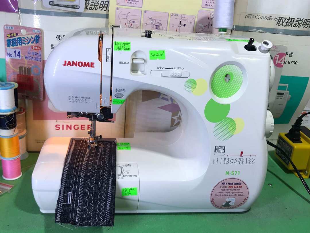 Máy may gia đình nhật- máy may janome