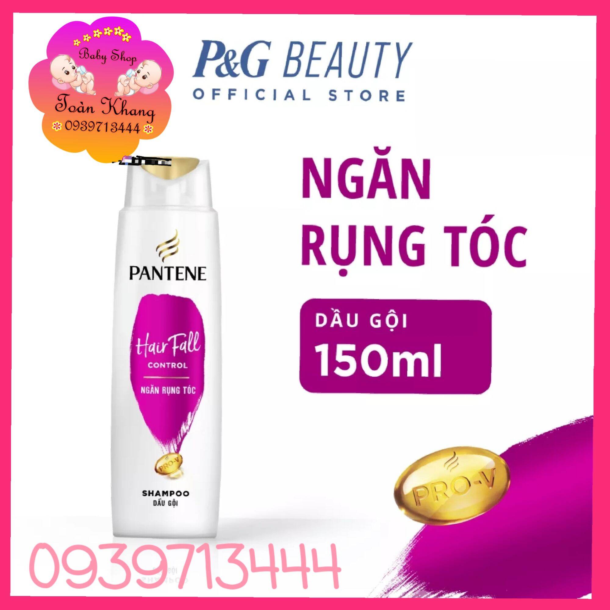 Dầu gội Pantene ngăn rụng tóc 150 ml