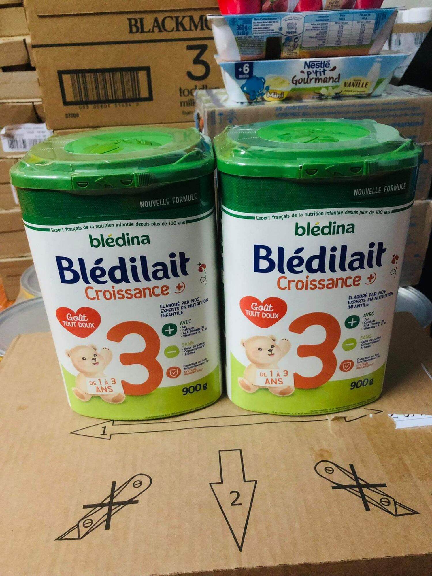 Sữa bledilait số 3 date 5/2025 mẫu mới dành cho bé từ 1 tuổi đến 3 tuổi