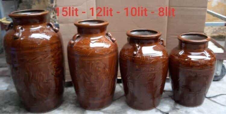 ché bình ghè  rượu cần 5 lít