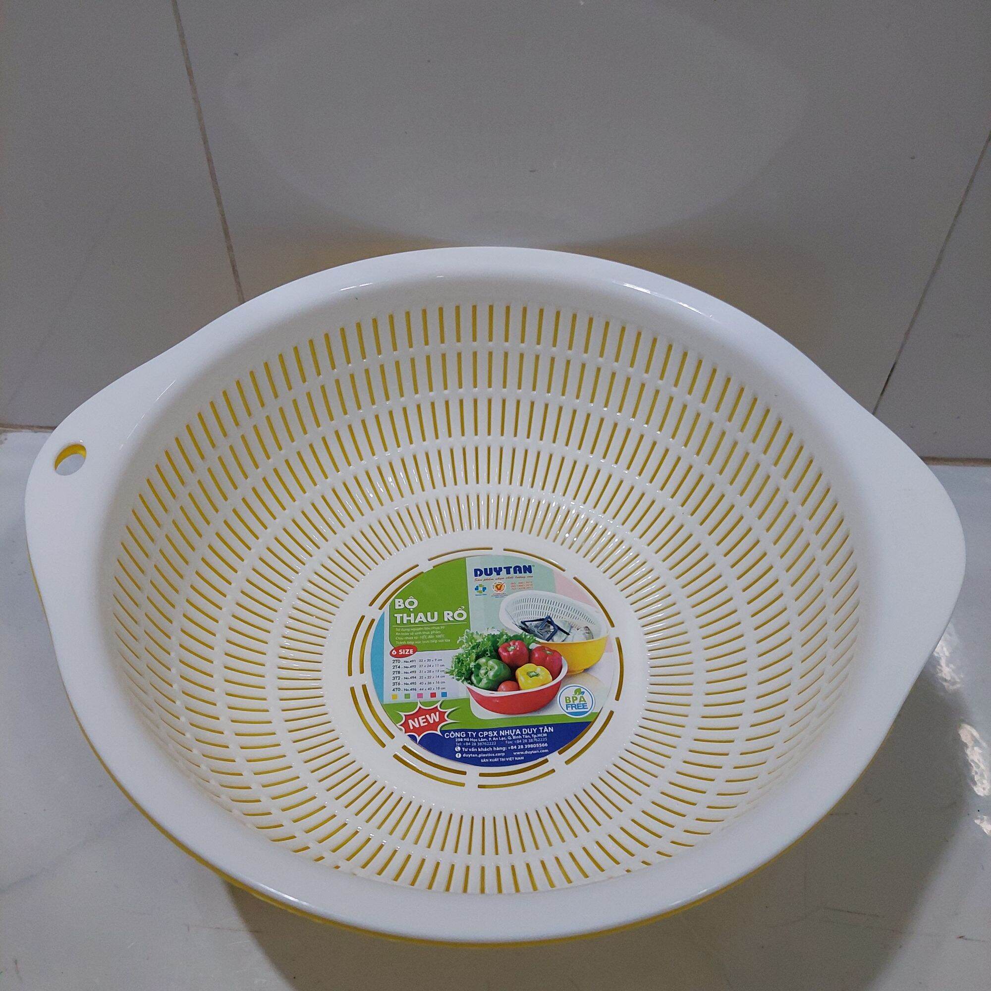 Bộ thau rổ nhựa Duy Tân cao cấp
