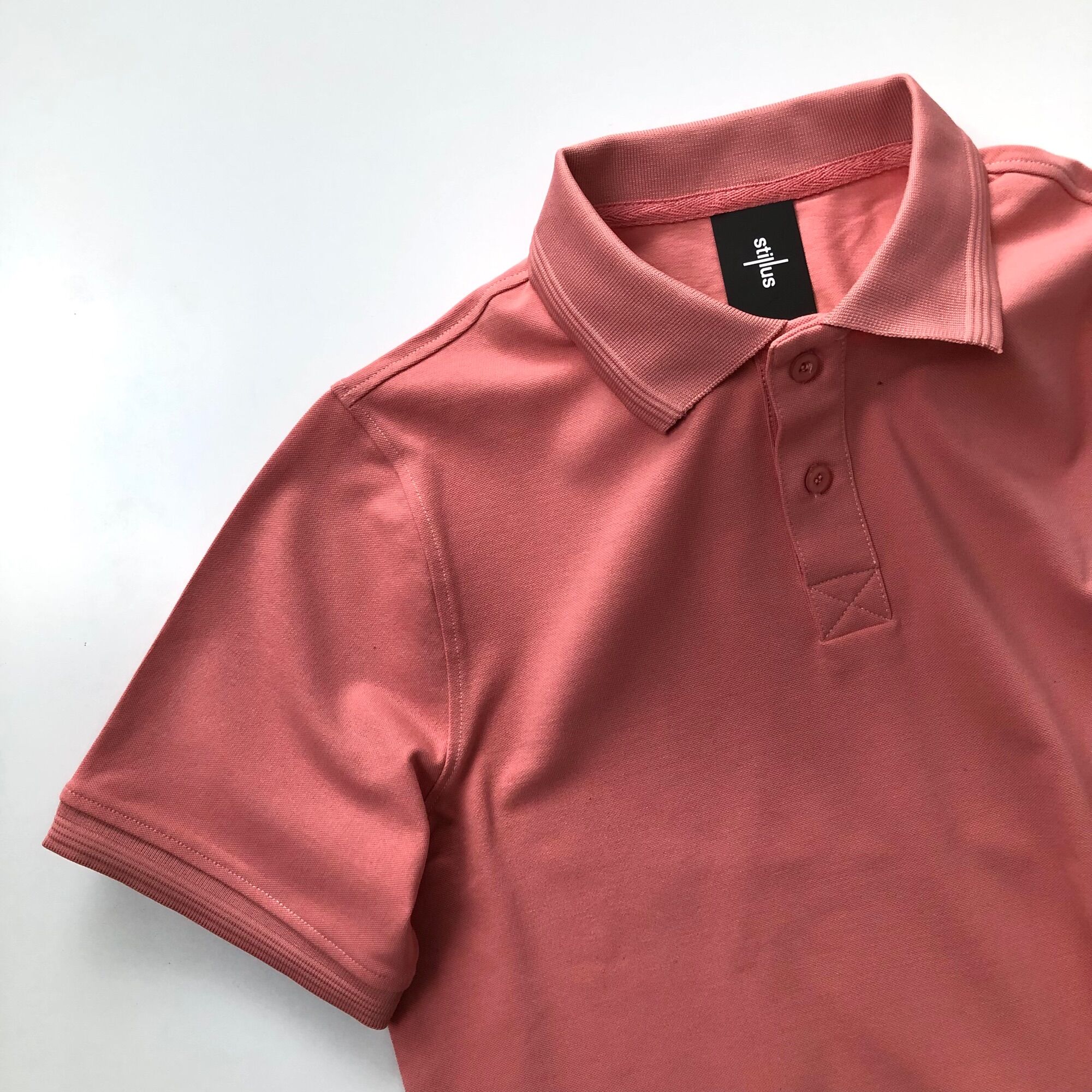 Áo Polo Stillus Premium Pique Hồng