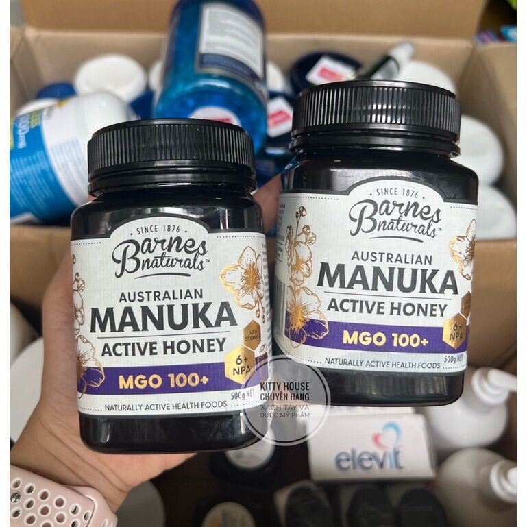 MẬT ONG MANUKA HEALTH BARNES NPA6+ LOẠI 500GR ÚC CHUẨN BILL