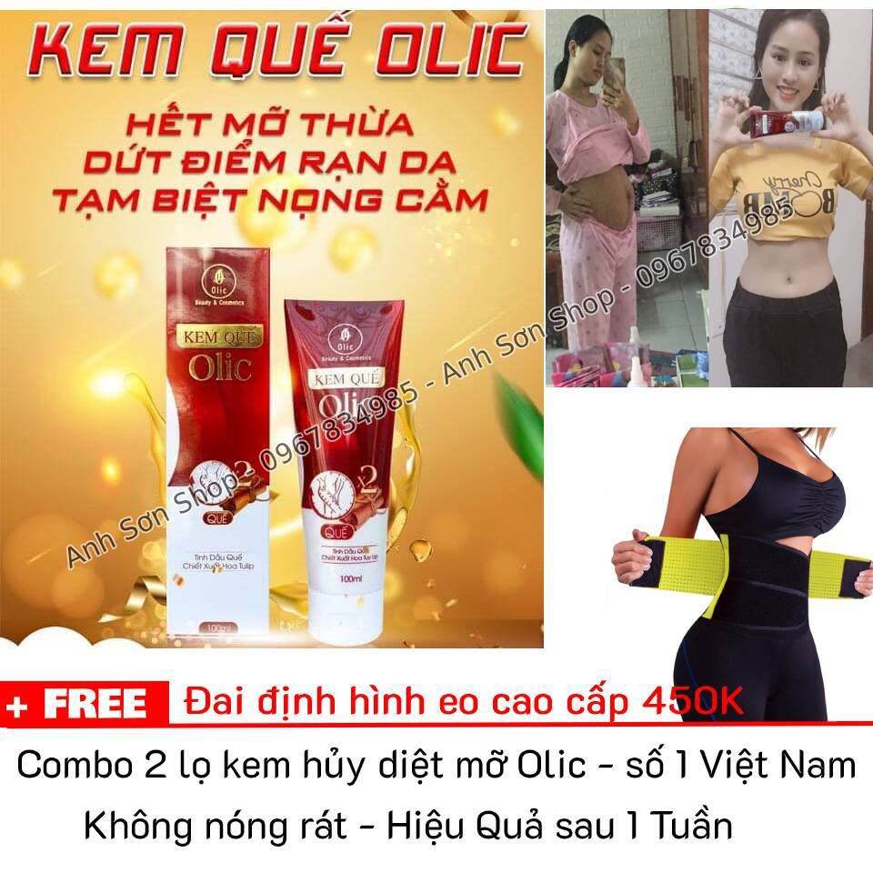 Kem tan mỡ Olic