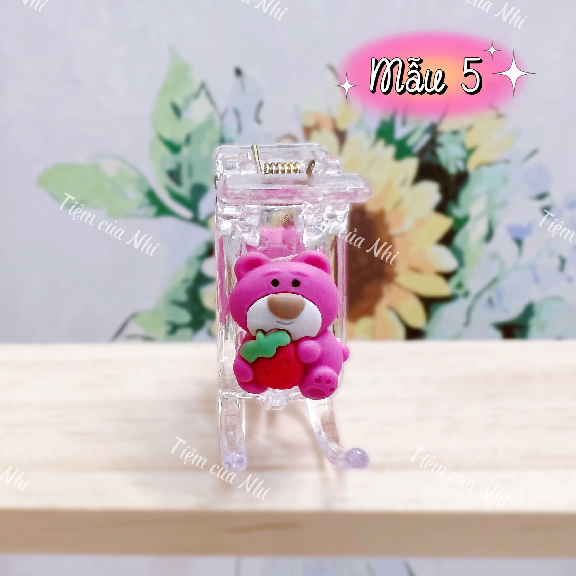 KẸP CÀNG CUA 3 RĂNG GẤU DÂU LOTSO