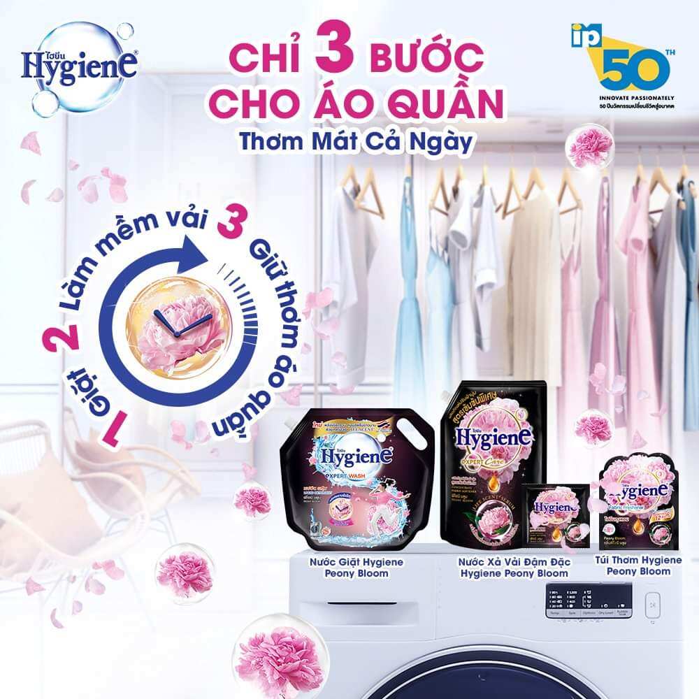 Nước giặt đậm đặc Hygiene Thái Lan túi 1800ml