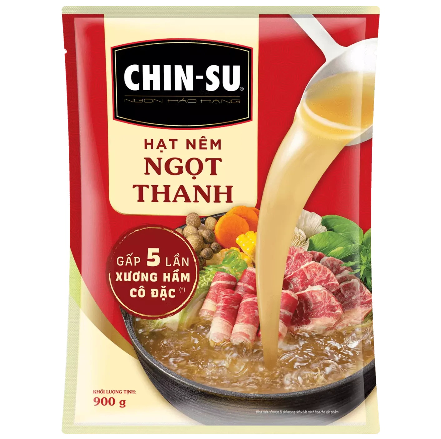 Hạt Nêm Chinsu 900g Ngon Từ Thịt Ngọt Từ Tôm