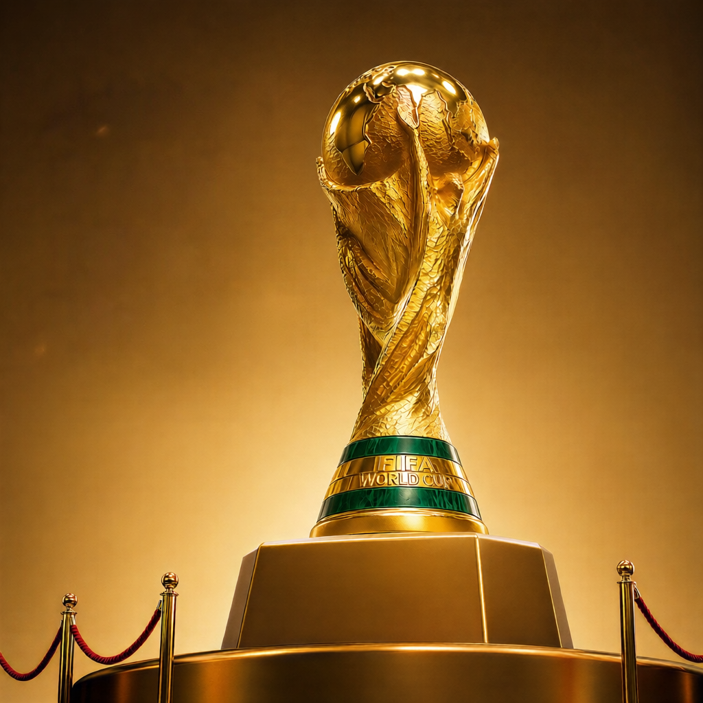 NUOXUNDE | Mô Hình Kỷ Niệm Cúp FIFA World Cup Tỉ Lệ 1:1
