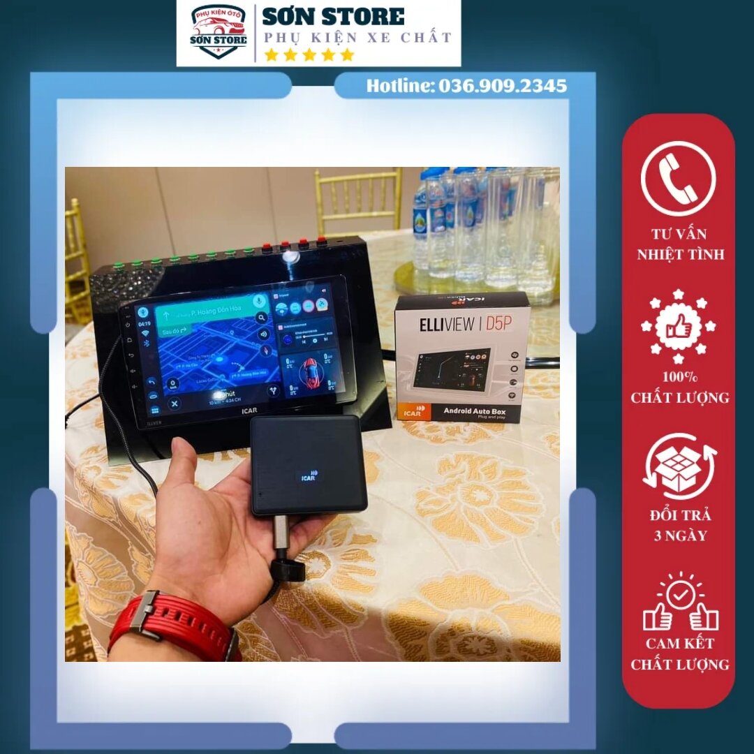 Android box icar elliview d5 premium