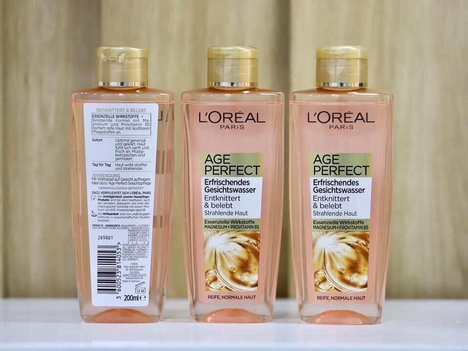Nước hoa hồng chống nhăn Loreal