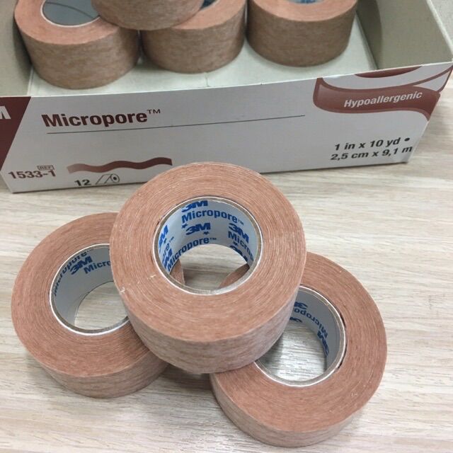 Băng keo giấy 3m micropore 2,5 cm x 9.1m