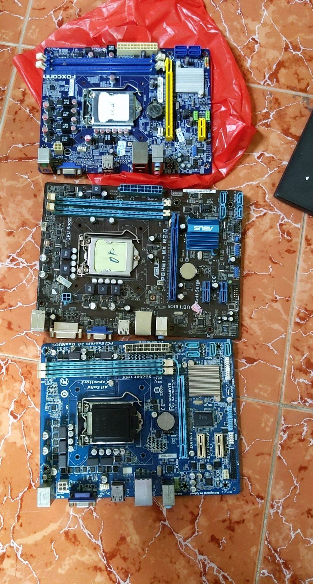 Combo main h61, ram 4gb, chip i3, ổ ssd, nguồn