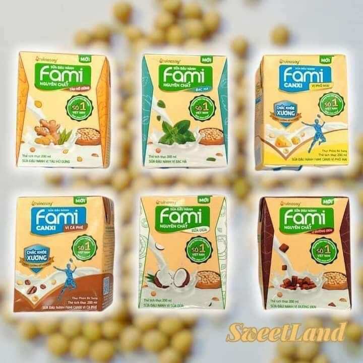 SỮA ĐẬU NÀNH FAMI (8vi)